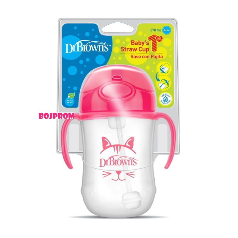 DR_BROWNS TRENING CASA 270ML ROZA TC91011 