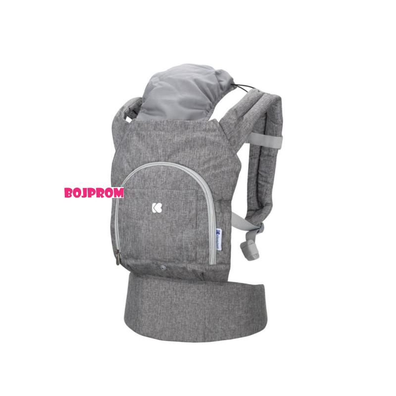 KIKKA BOO NOSILJKA HOODY GREY 31108010004 