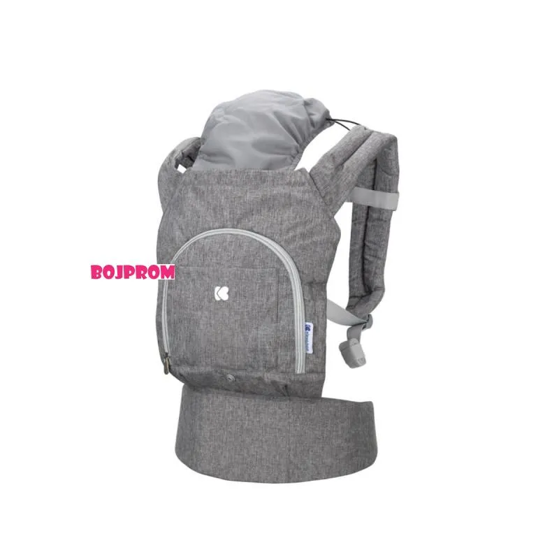 KIKKA BOO NOSILJKA HOODY GREY 31108010004 