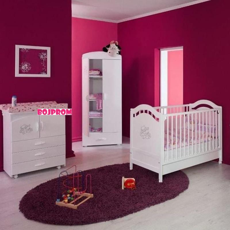 BAMBINO GARDEROBER HELLA BIJELI SOBA VENDY 