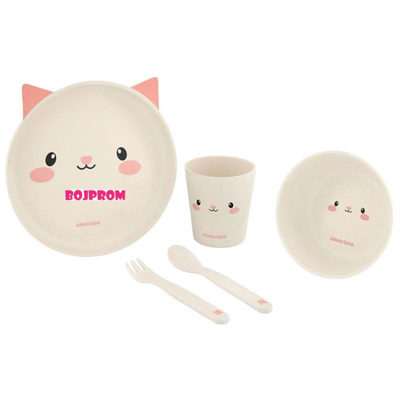 KIKKA BOO SET ZA RUCAVANJE CAT PINK 31302040073 