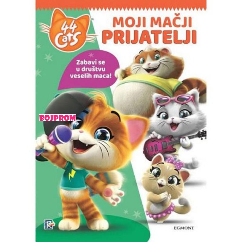 TROPIC  44 CATS- MOJI MACIJI PRIJATELJI-BOJANKA 