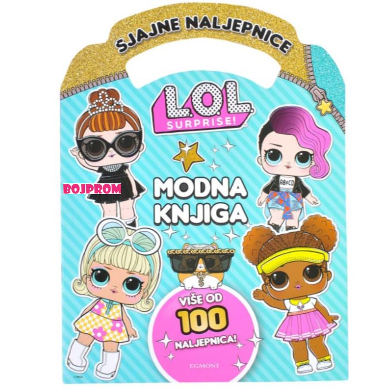 Lol MODNA KNJIGA-SJAJNE NALJEPNICE 