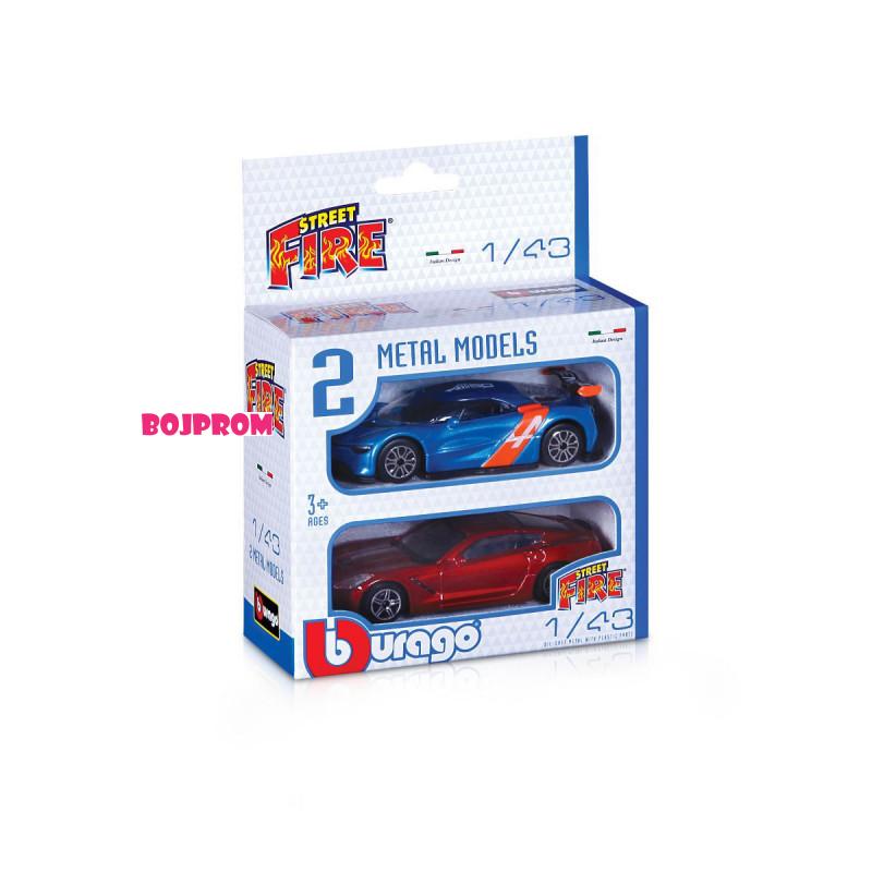 MASTER IGRACKE 1/43 STREET FIRE 2-PC GIFT PK 30002 
