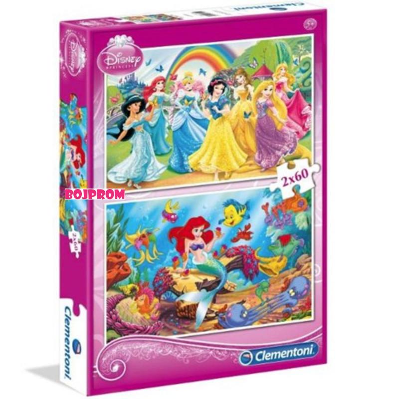 CLEMENTONI PUZZLE 2X60 071111 10314 