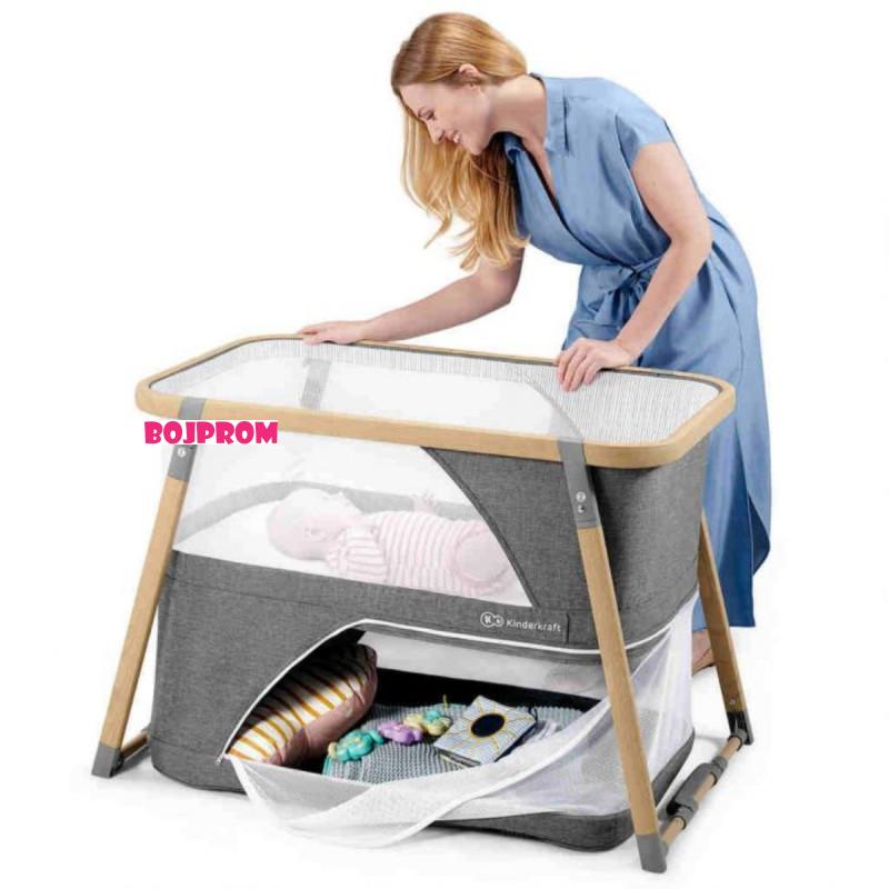 KINDERKRAFT KREVET/KOLIJEVKA SOFI GREY 28665 