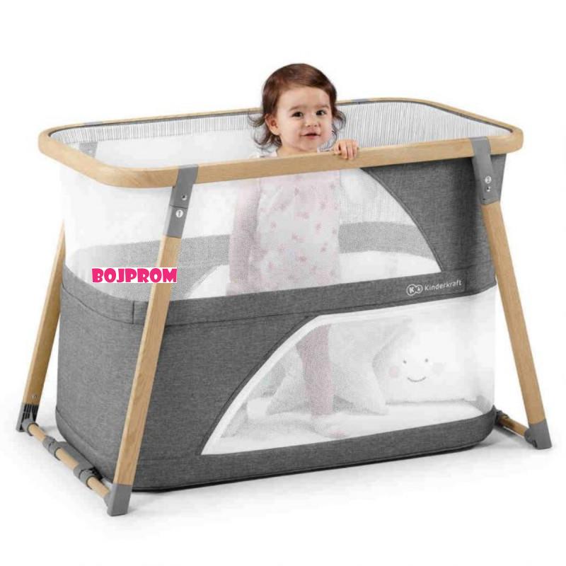 KINDERKRAFT KREVET/KOLIJEVKA SOFI GREY 28665 