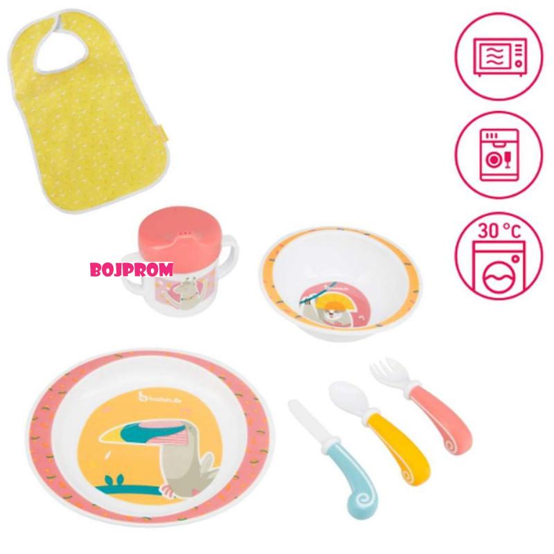 BABYMOOV BADAB.SET ZA JELO YUMMY CORAL 28905 