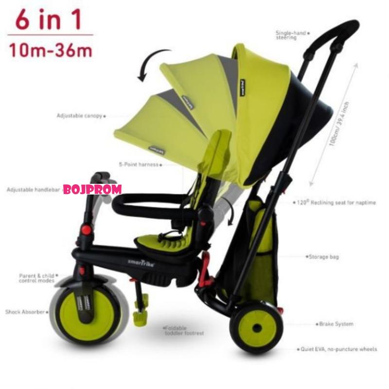 SMART TRIKE SMART TRIKE FOLDING STR 3 PLUS GREEN 5021733 29570 
