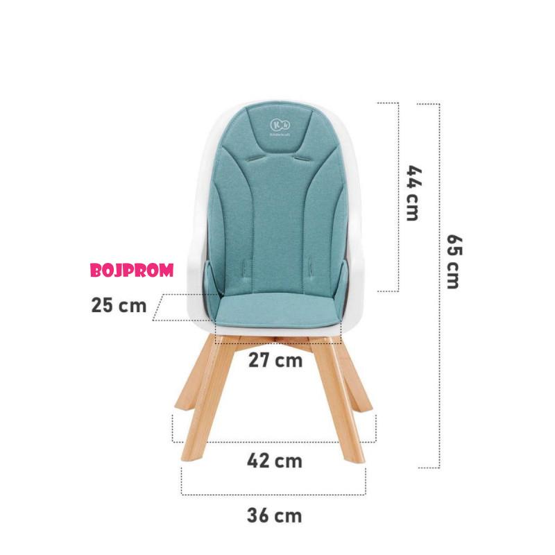 KINDERKRAFT HRANILICA TIXI TIRKIZ 28664 