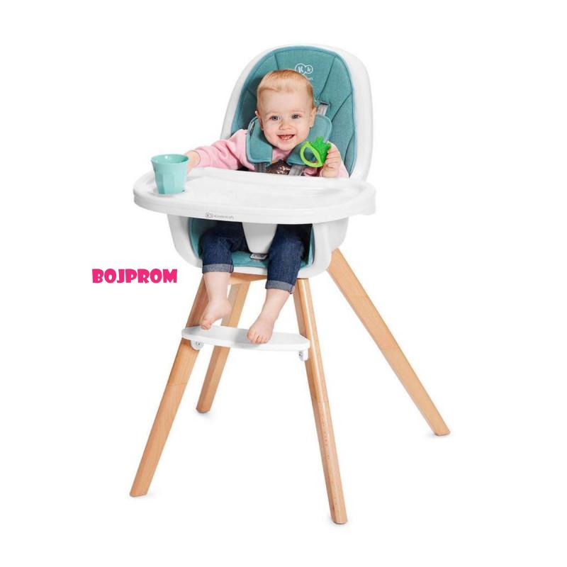 KINDERKRAFT HRANILICA TIXI TIRKIZ 28664 