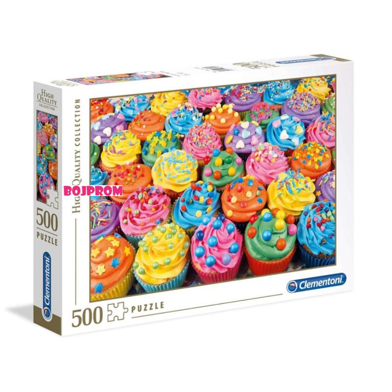 Clementoni PUZLE HQC COLORFUL CUPCAKES 
