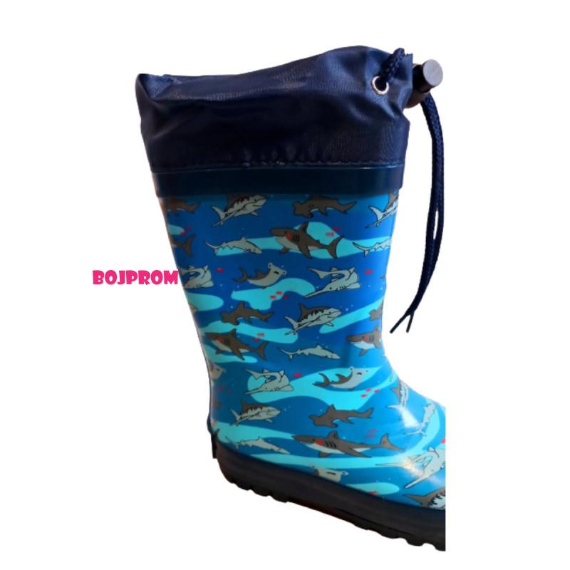 POLLINO GUMENE CIZME KB2151-BLUE-21 