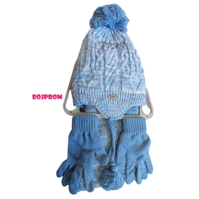 BEZ RASPOREDA PO BRENDOVIMA SET KAPA, SAL, RUKAVICE K2940-12 