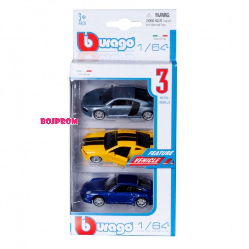 CROCO_TOYS 1:64 3PK ASST 59030 