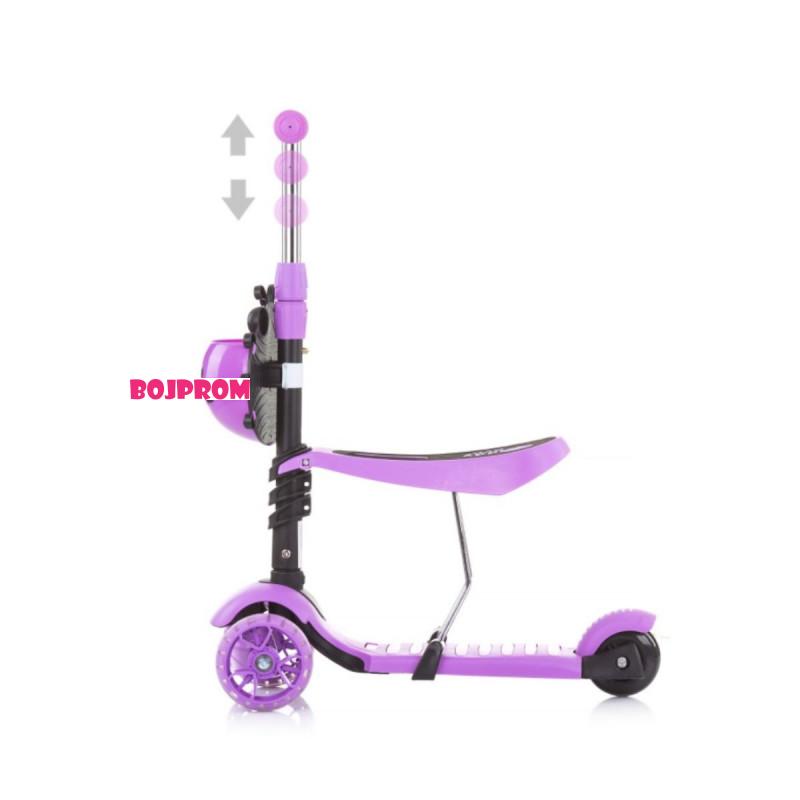CHIPOLINO TROTINET KIDDY EVO VIOLET DSKIE0218VI 