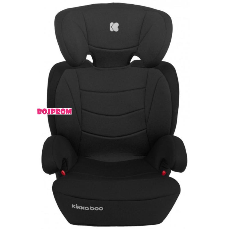 KIKKA BOO AUTOSJEDALICA AMARO ISOFIX BLACK 31002090042 