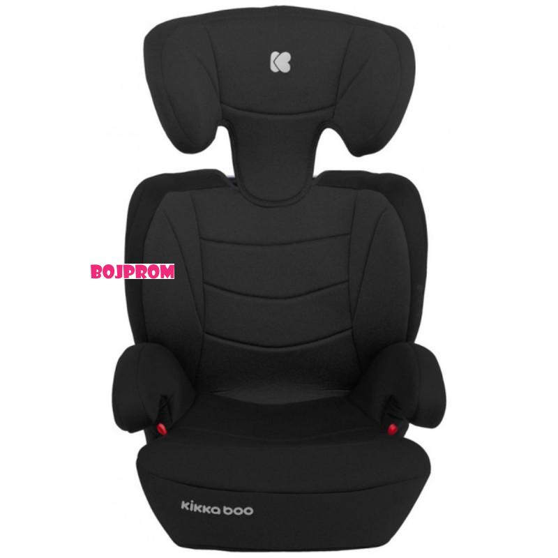 KIKKA BOO AUTOSJEDALICA AMARO ISOFIX BLACK 31002090042 