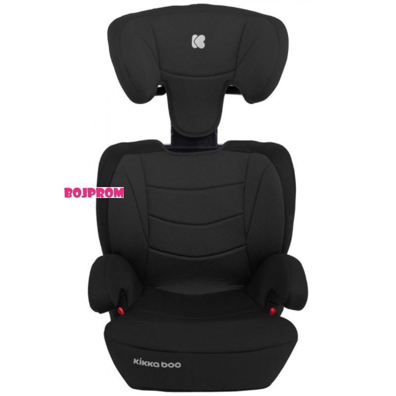 KIKKA BOO AUTOSJEDALICA AMARO ISOFIX BLACK 31002090042 