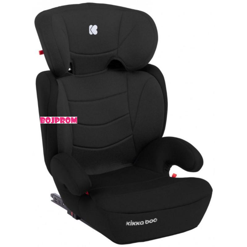 KIKKA BOO AUTOSJEDALICA AMARO ISOFIX BLACK 31002090042 
