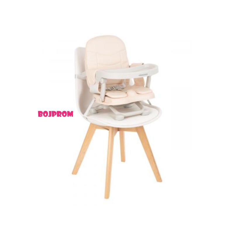 KIKKA BOO STOLICA ZA HRANJENJE PAPPO BEIGE 31004010095 