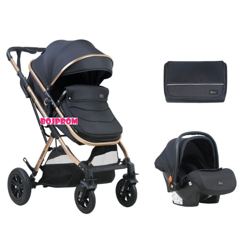 KIKKA BOO KOLICA KAIA BLACK 31001010201 