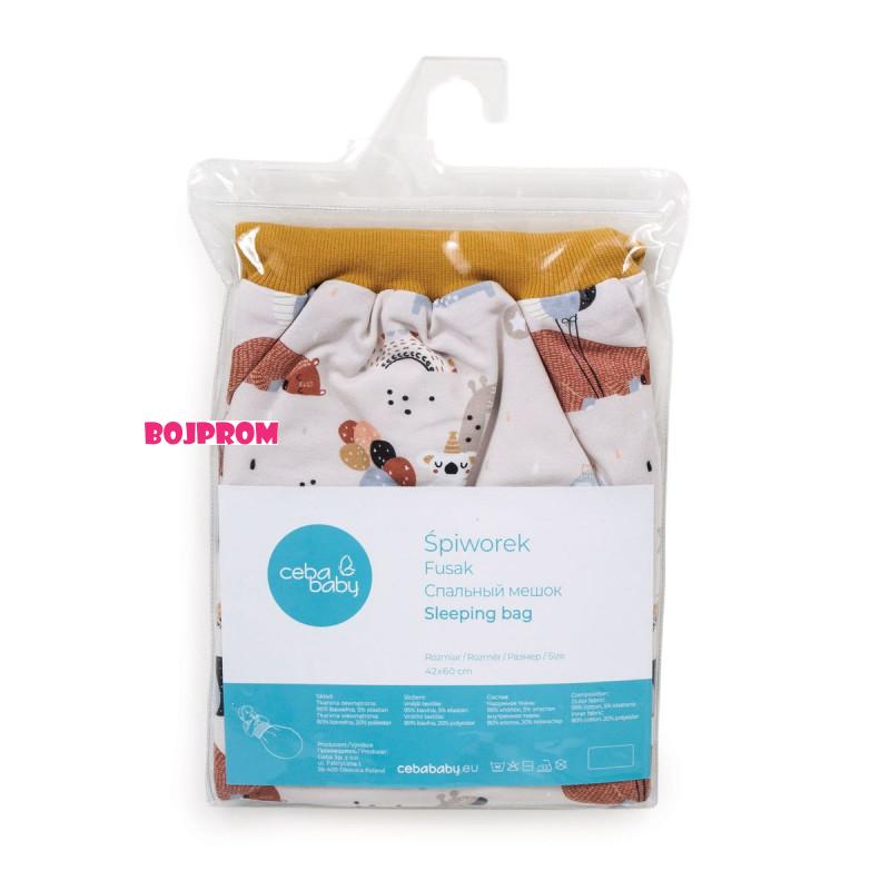 CEBA_BABY VRECA ZA SPAVANJE W-833-000-641 ANIMALS PARTY 