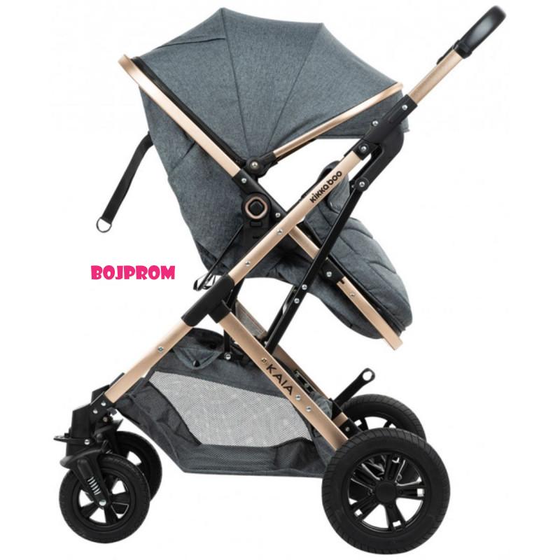KIKKA BOO KOLICA KAIA DARK GREY 31001010200 