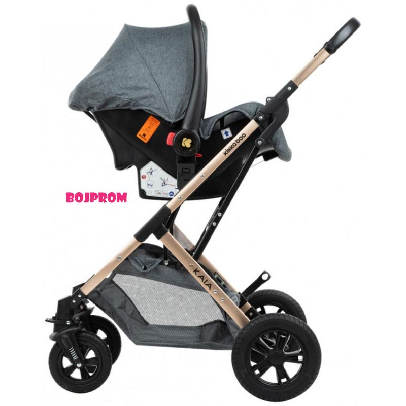 KIKKA BOO KOLICA KAIA DARK GREY 31001010200 