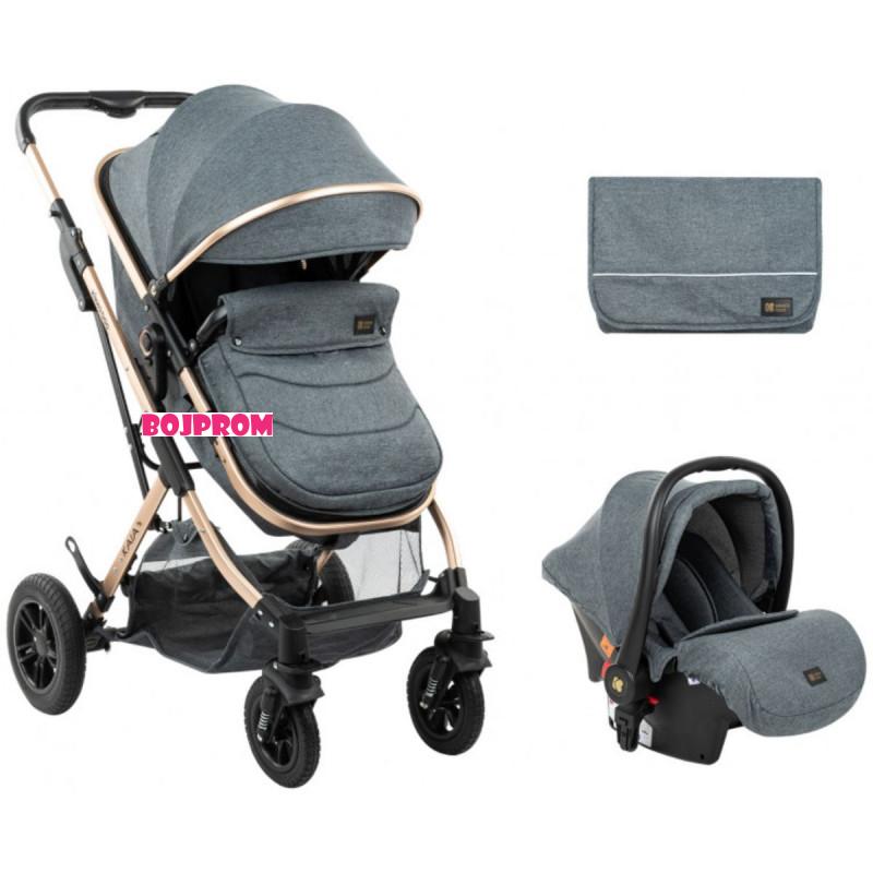 KIKKA BOO KOLICA KAIA DARK GREY 31001010200 