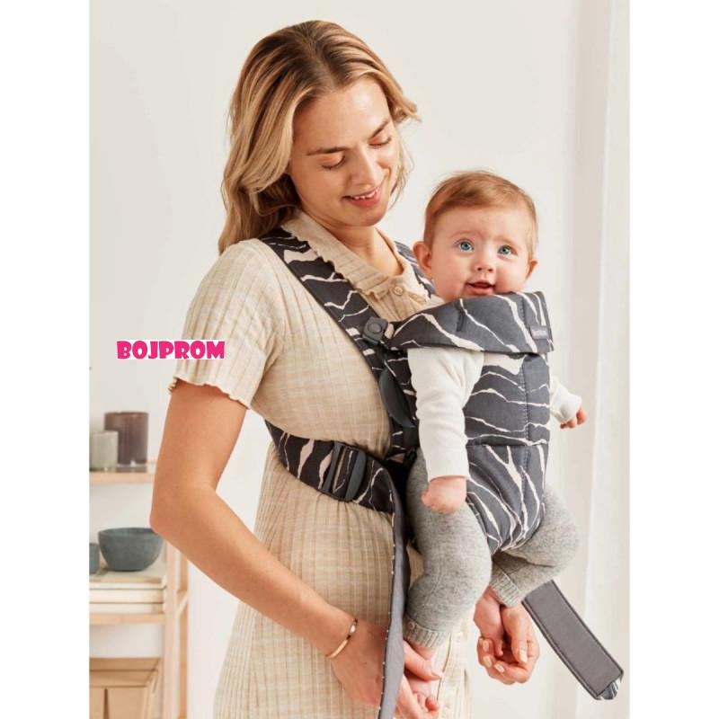BABYBJORN BEBI NOSILJKA MINI ANTHRACITE/LANDSCAPE PRINT 021027 