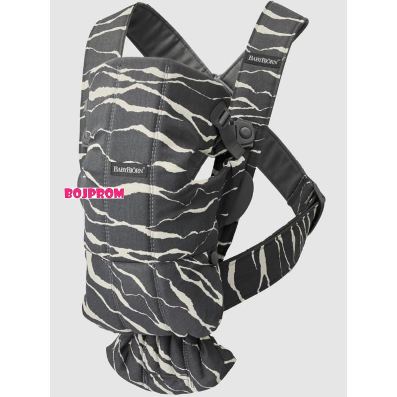 BABYBJORN BEBI NOSILJKA MINI ANTHRACITE/LANDSCAPE PRINT 021027 