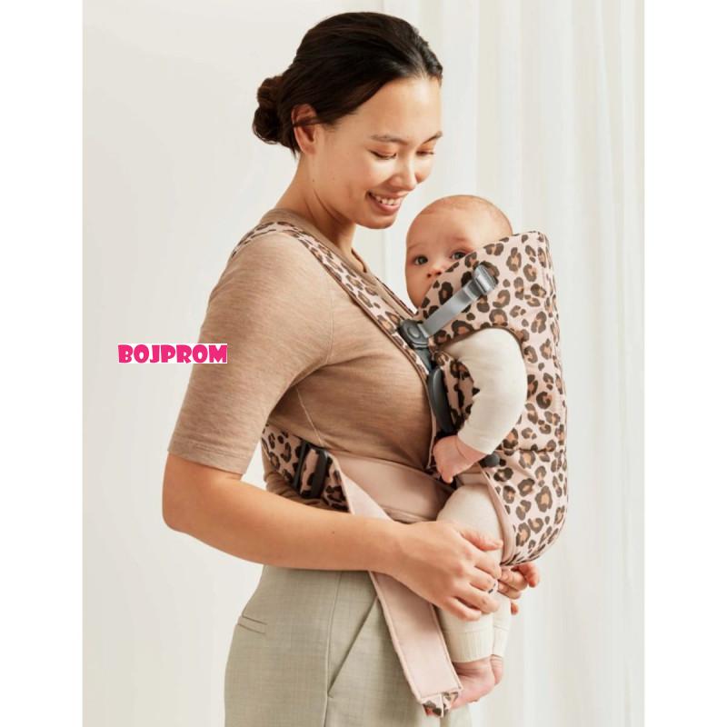 BABYBJORN BEBI NOSILJKA MINI BEIGE/LEOPARD 021075 