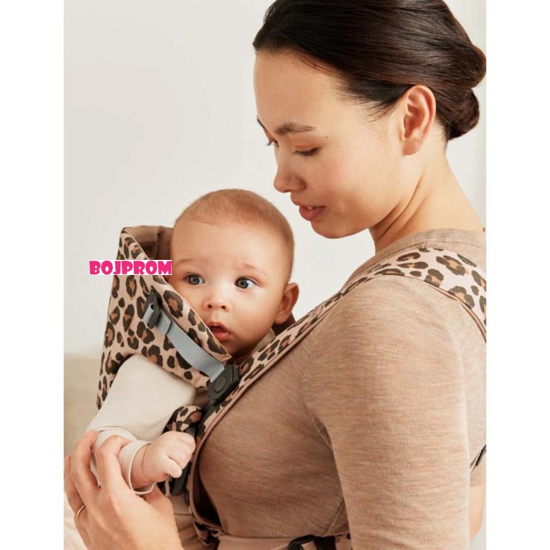 BABYBJORN BEBI NOSILJKA MINI BEIGE/LEOPARD 021075 
