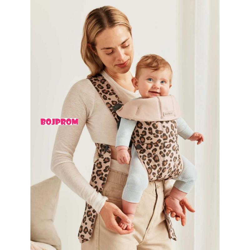 BABYBJORN BEBI NOSILJKA MINI BEIGE/LEOPARD 021075 
