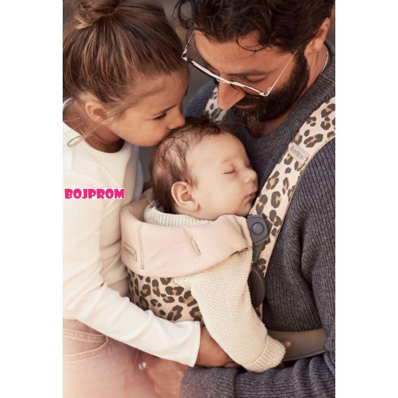 BABYBJORN BEBI NOSILJKA MINI BEIGE/LEOPARD 021075 