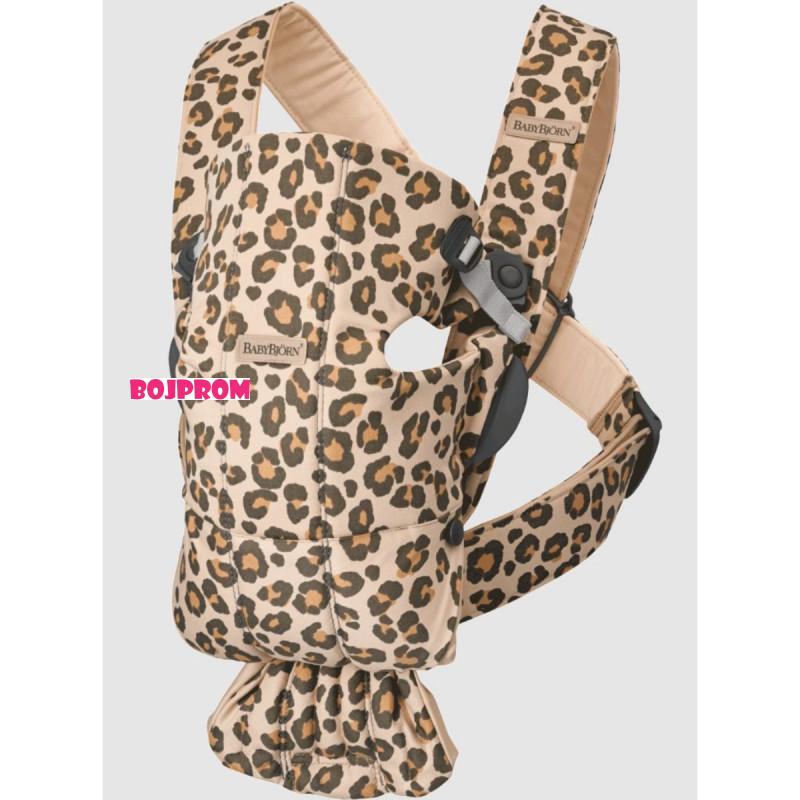 BABYBJORN BEBI NOSILJKA MINI BEIGE/LEOPARD 021075 