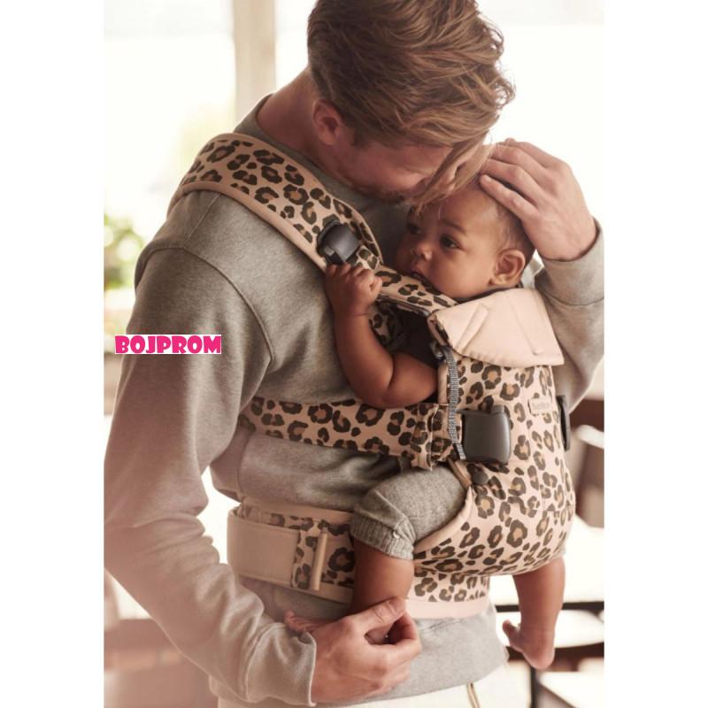 BABYBJORN BEBI NOSILJKA ONE BEIGE/LEOPARD 098075 