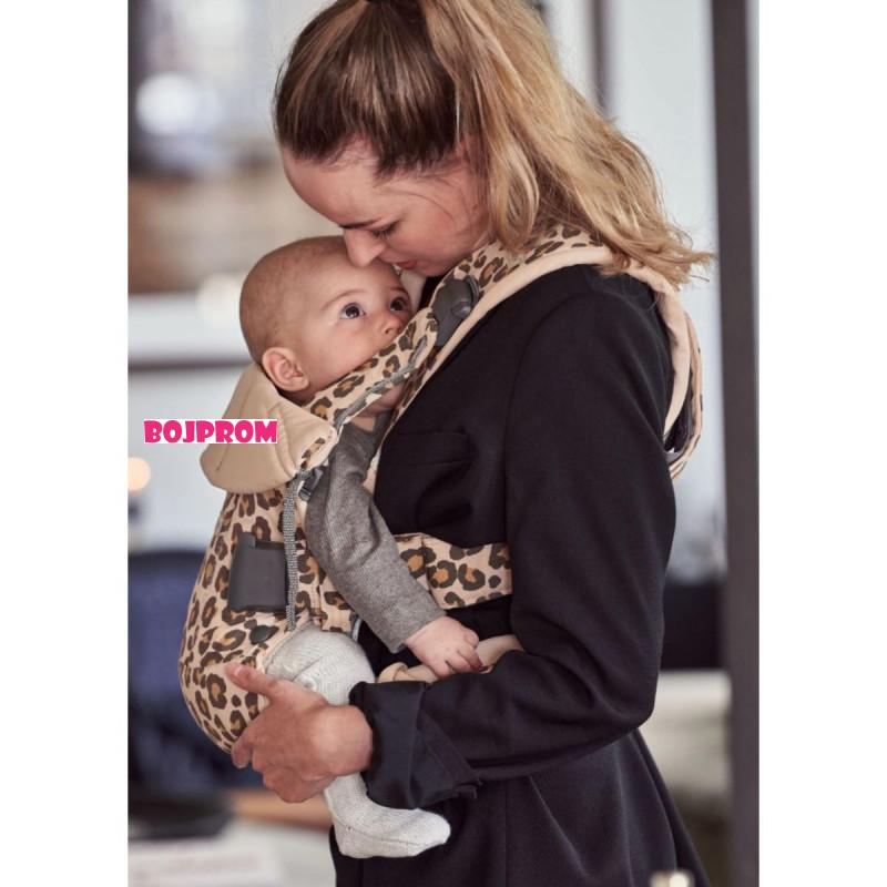BABYBJORN BEBI NOSILJKA ONE BEIGE/LEOPARD 098075 