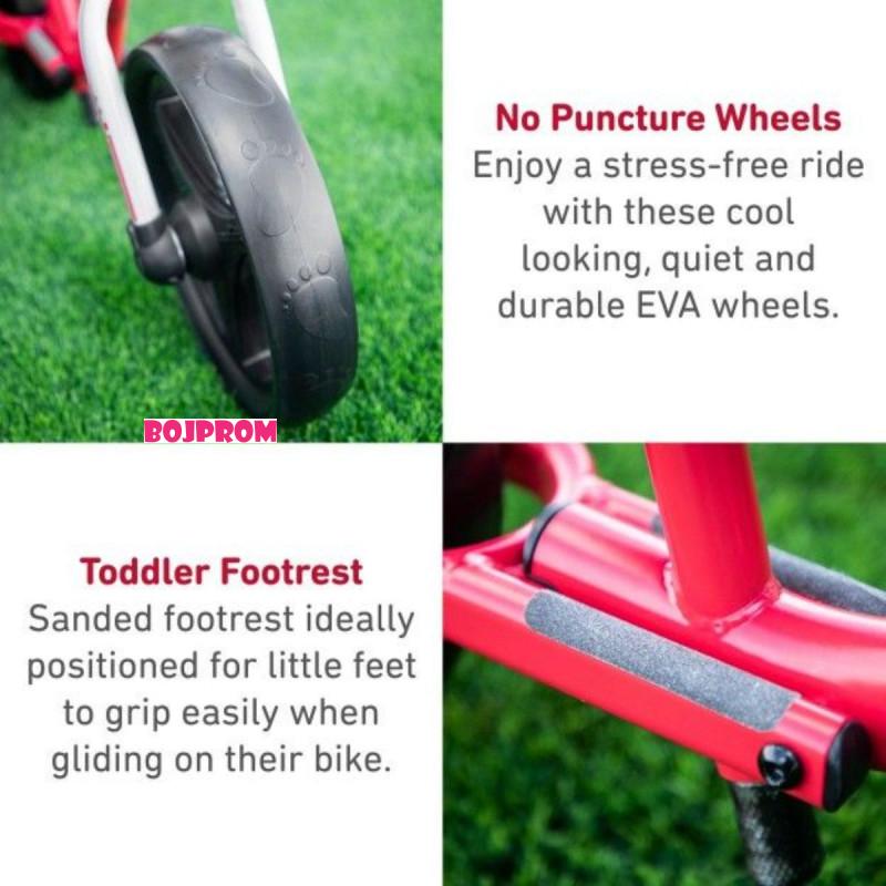 SMART TRIKE SMART TRIKE FOLDING BALANCE BIKE RED 27393 