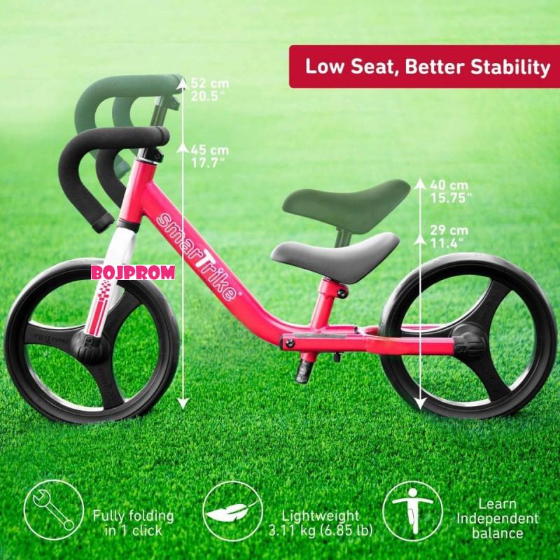 SMART TRIKE SMART TRIKE FOLDING BALANCE BIKE RED 27393 
