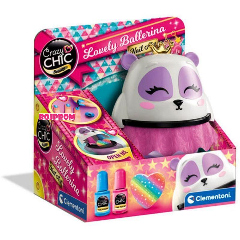 CLEMENTONI CL18694 CRAZY CHIC BALERINA SET ZA NOKTE 25328 