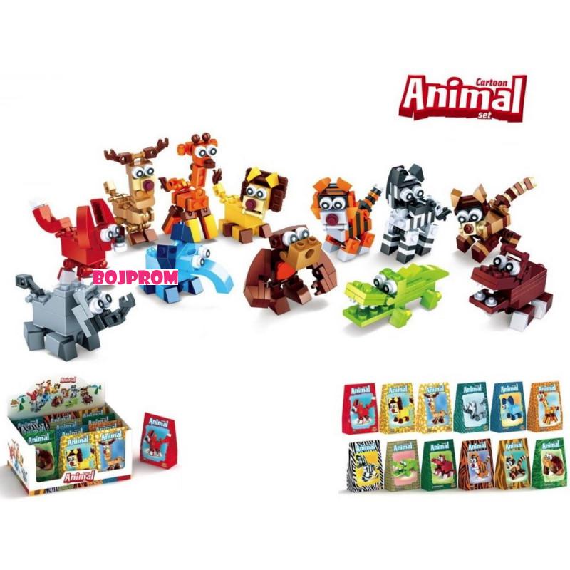 CROCO_TOYS SLAGALICE ZIVOTINJE MINI TGJ37038 