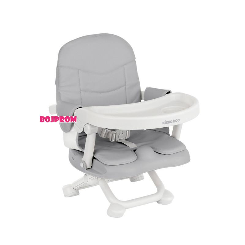 KIKKA BOO STOLICA ZA HRANJENJE PAPPO GREY 31004010147 