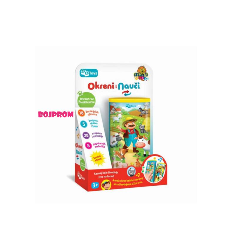 CROCO_TOYS BEBI TELEFON OKRENI I NAUCI 01028 
