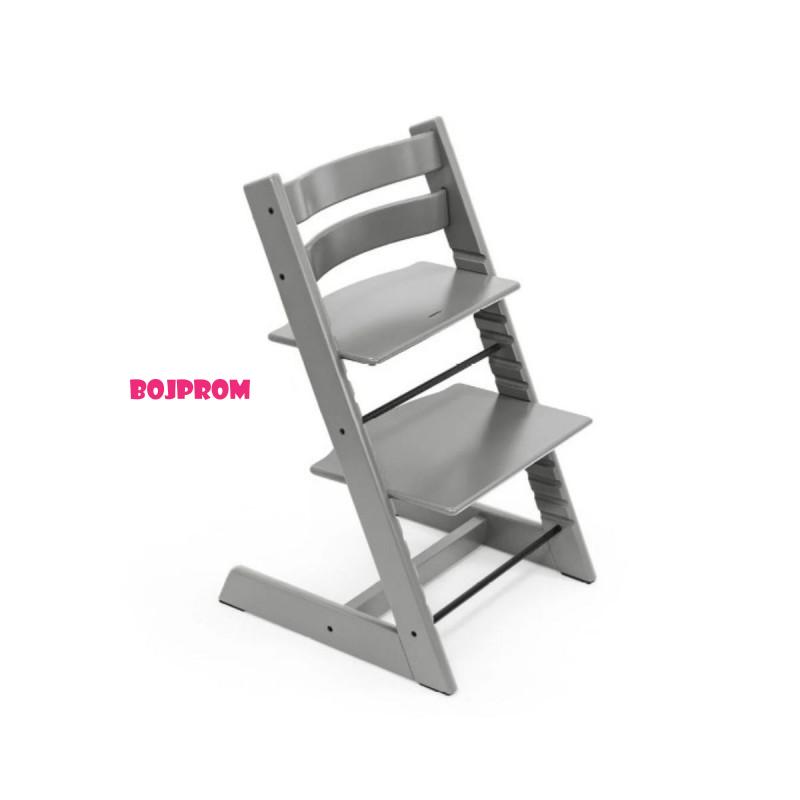 STOKKE STOLICA ZA HRANJENJE TRIPP TRAPP STORM GREY 100125 