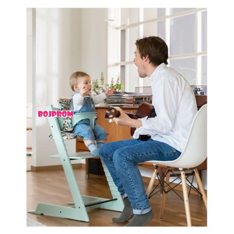 STOKKE STOLICA ZA HRANJENJE TRIPP TRAPP SOFT MINT 100135 