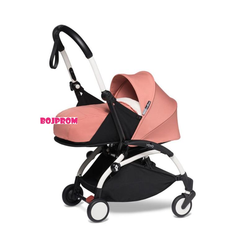 STOKKE YOYO KOLICA 0+ NEWBORN SET GINGER 595306 - BIJELA KONSTRUKCIJA 
