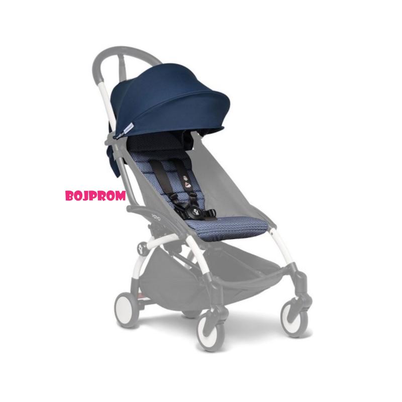 STOKKE YOYO2 SPORTSKO SJEDISTE 6+ COLOR PACK AIR FRANCE BLUE 595507 