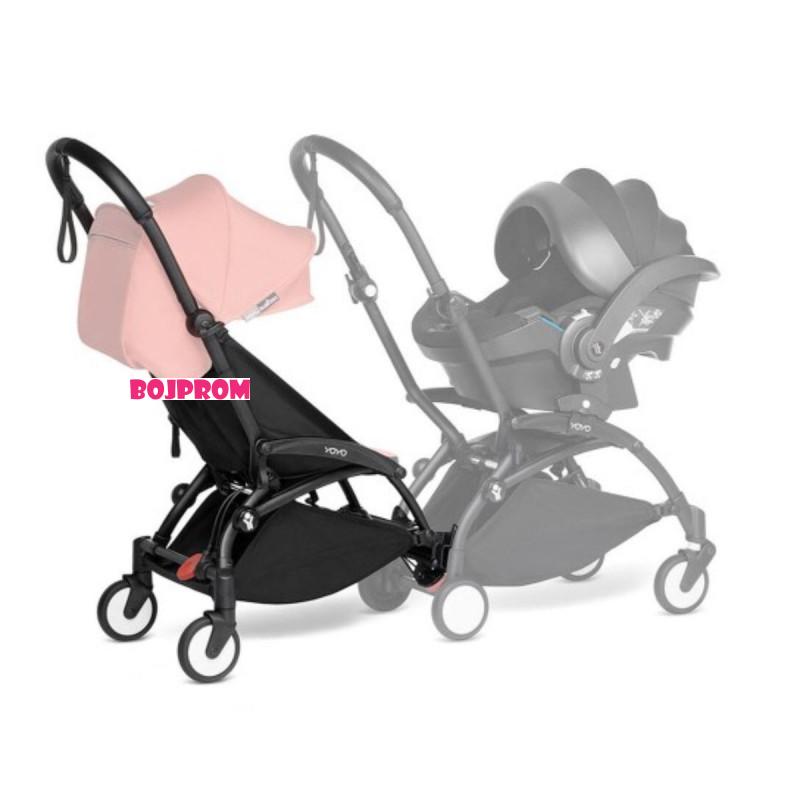 STOKKE YOYO KONEKTORI ZA DUPLA KOLICA BLACK 595202 